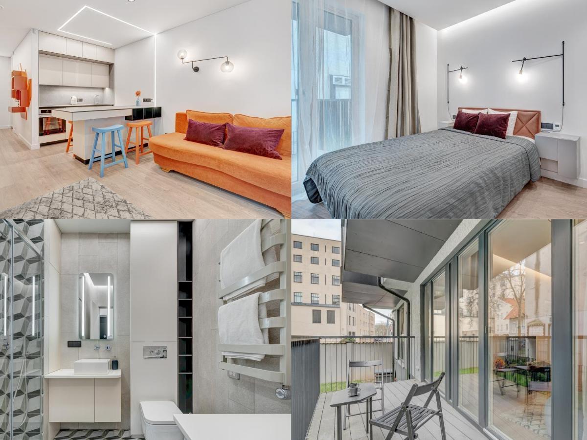Happy Inn G, Self Check-In, Terrace, Underground Parking VNO Exterior photo